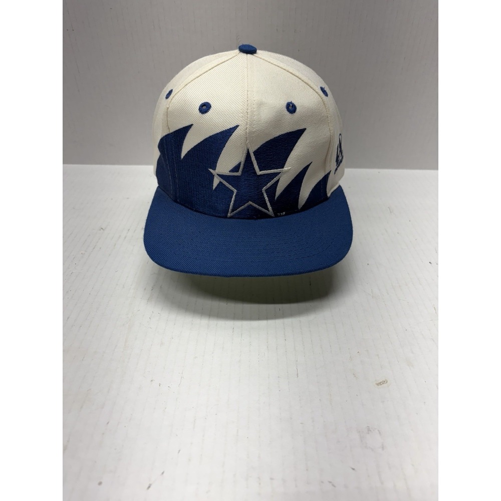 Vintage Dallas Cowboys Sharktooth Snapback Hat Logo Athletic NFL Pro Line 90s